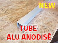 Tubes alu anodis