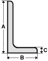 Cornire  ailes ingales ACIER E24.S235