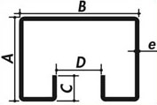 Chemin de roulement ACIER E24.S235