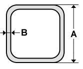 Tube carr GALVA