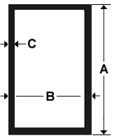 Tube rectangulaire ALUMINIUM