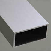 Tube rectangulaire ALUMINIUM