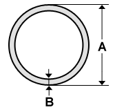 Tube rond ALUMINIUM